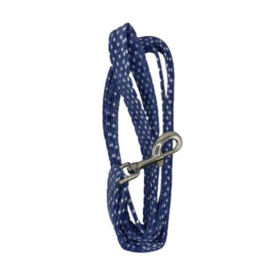 Denim Dots Leash