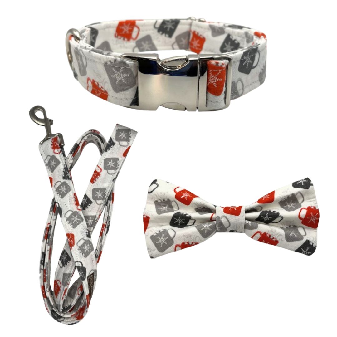 Winter Bow Tie Set