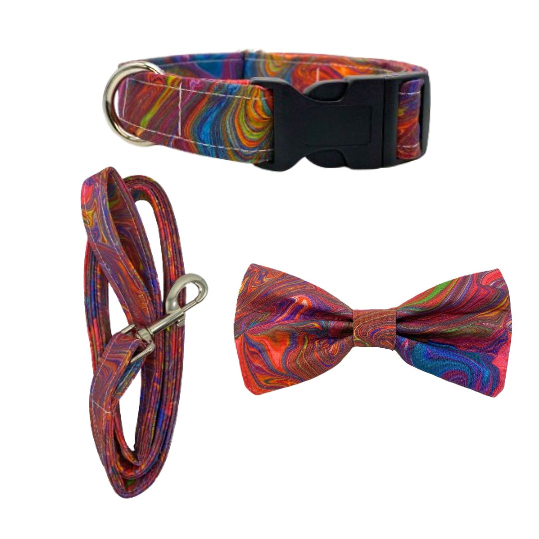 Spring Bow Tie Set
