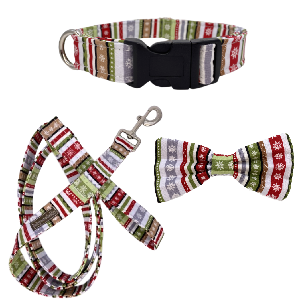 Winter Bow Tie Set