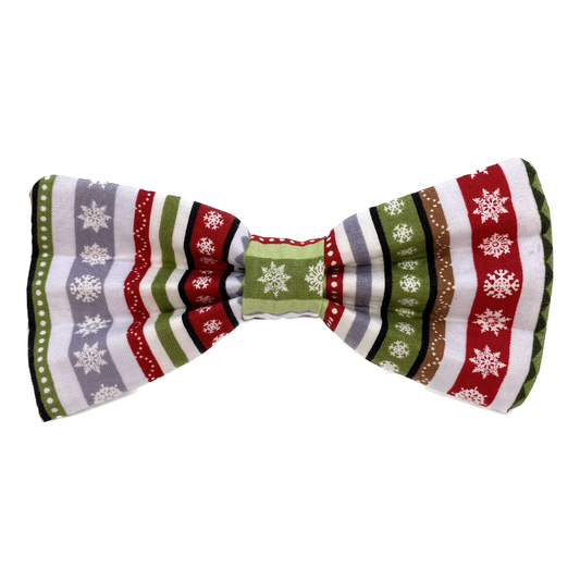 Dashing Thru the Snow Interchangeable Bow Tie