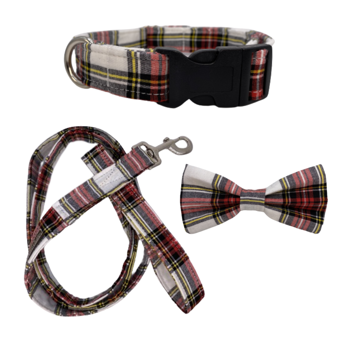 Winter Bow Tie Set