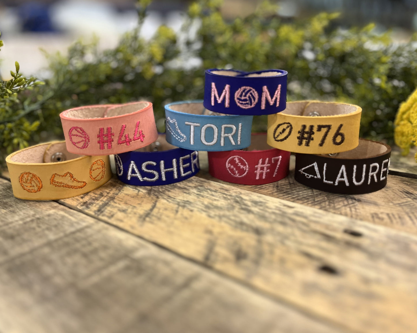 Custom Leather Bracelet