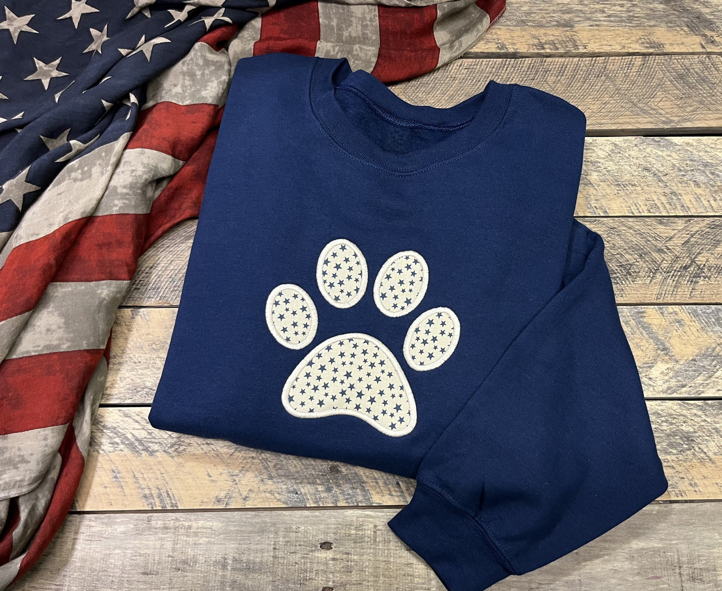 Patriotic Paw Sweatshirt