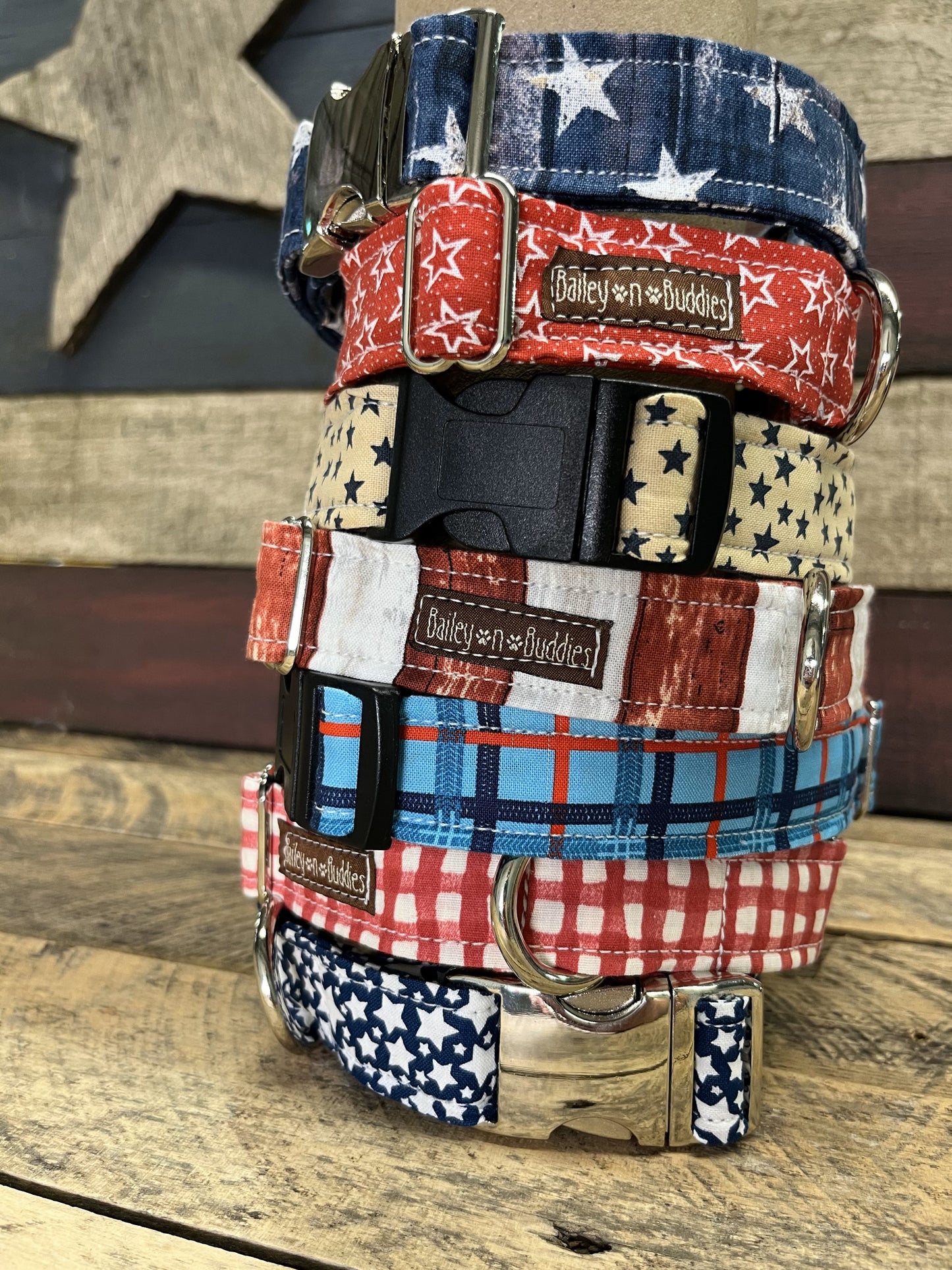 4th of July Dog Collars