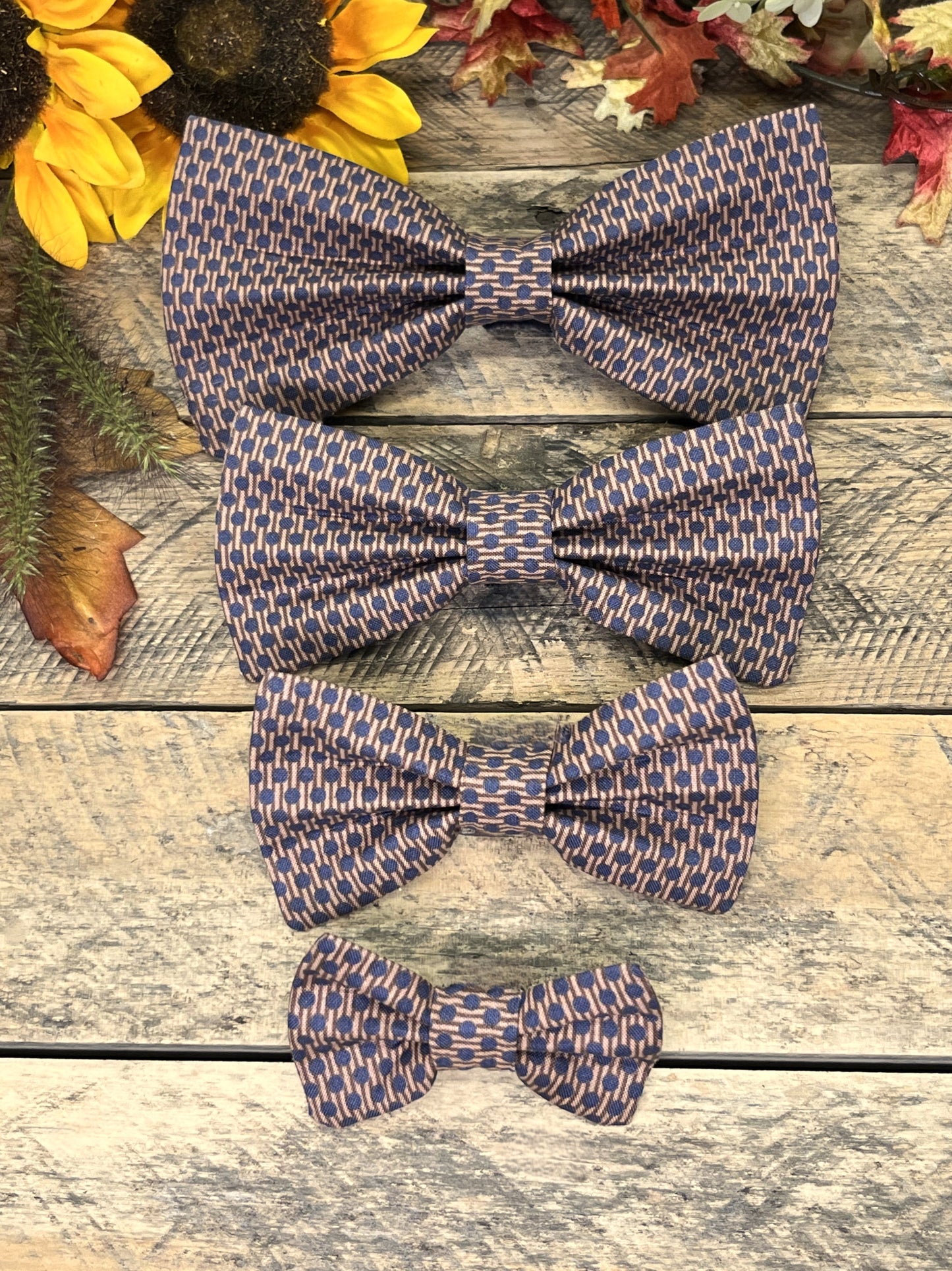 Plum Crazy Interchangeable Bow Tie