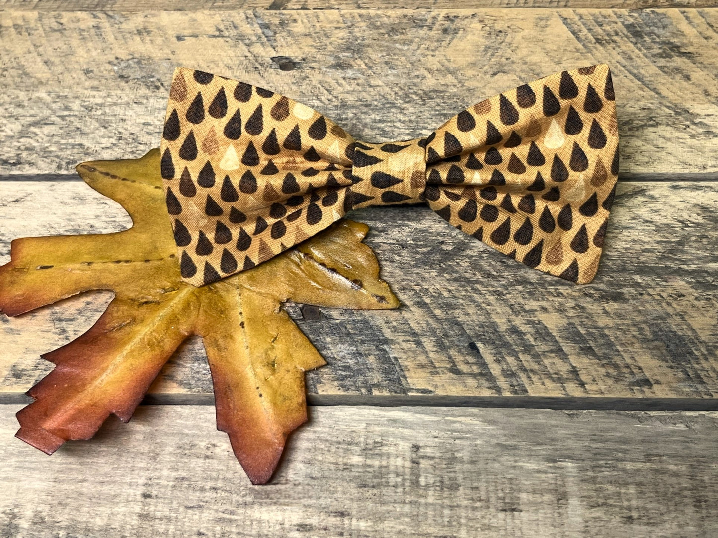 Cheetah Kisses Interchangeable Bow Tie