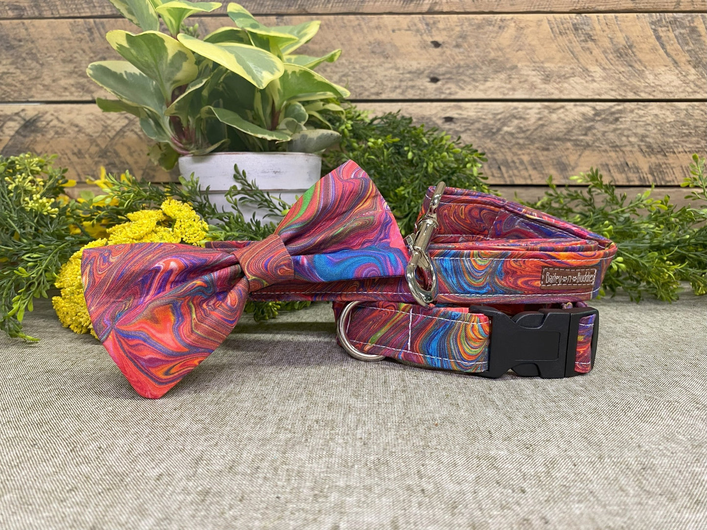 Totally Groovy Interchangeable Bow Tie