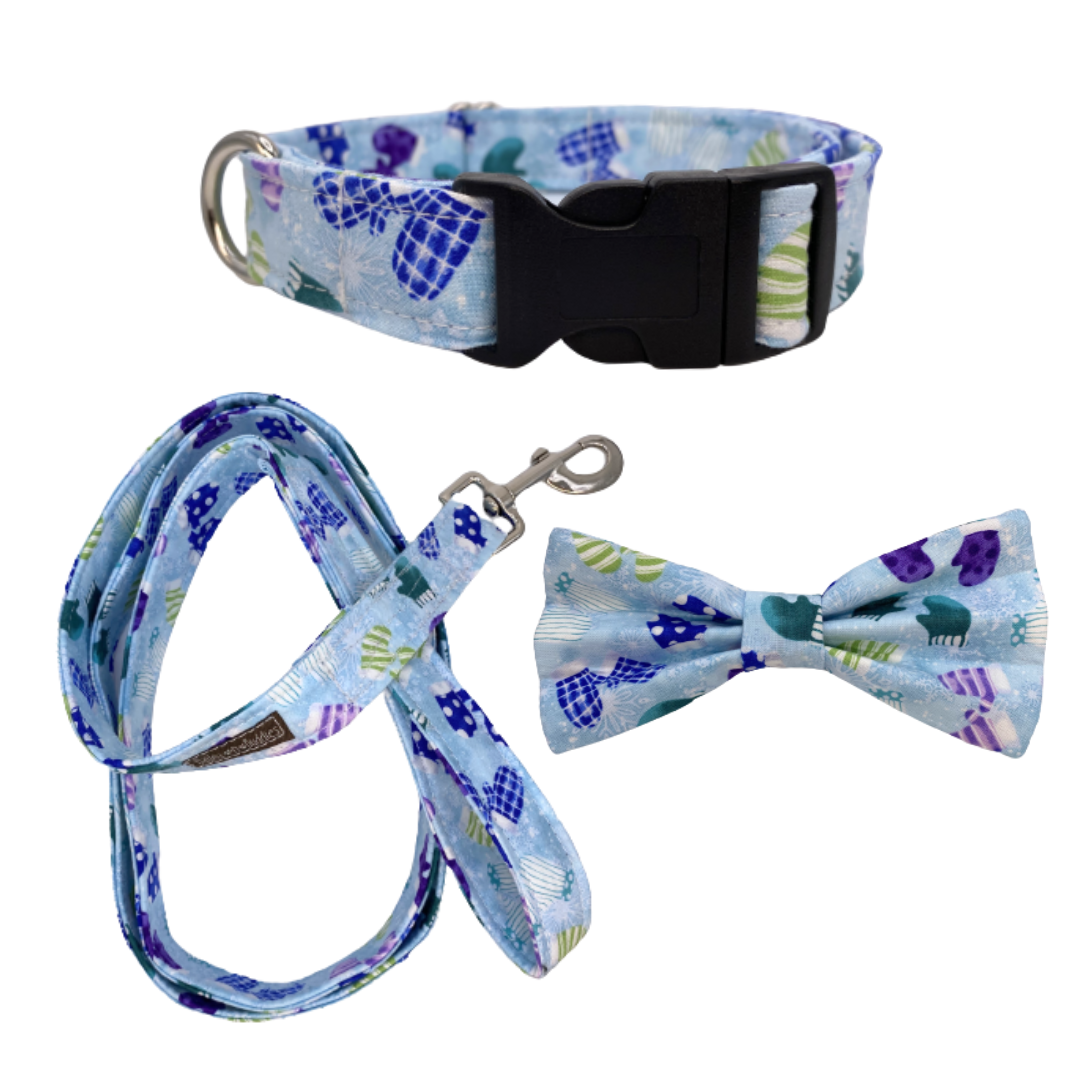 Winter Bow Tie Set