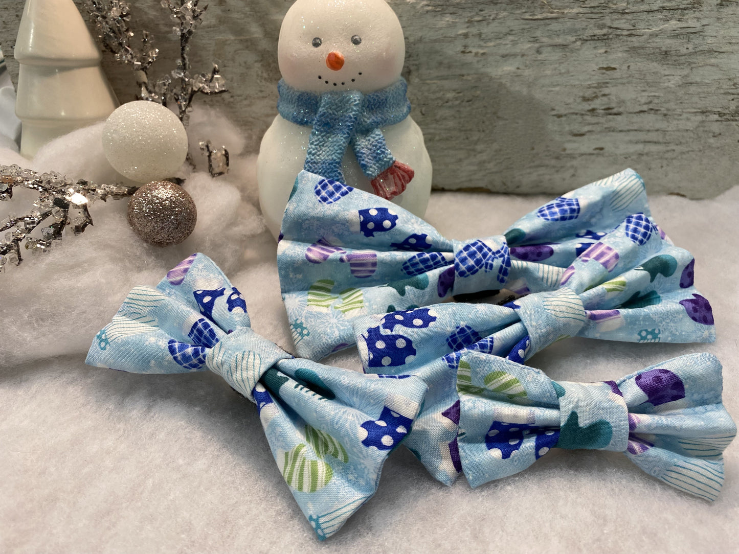 Snow Day Interchangeable Bow Tie