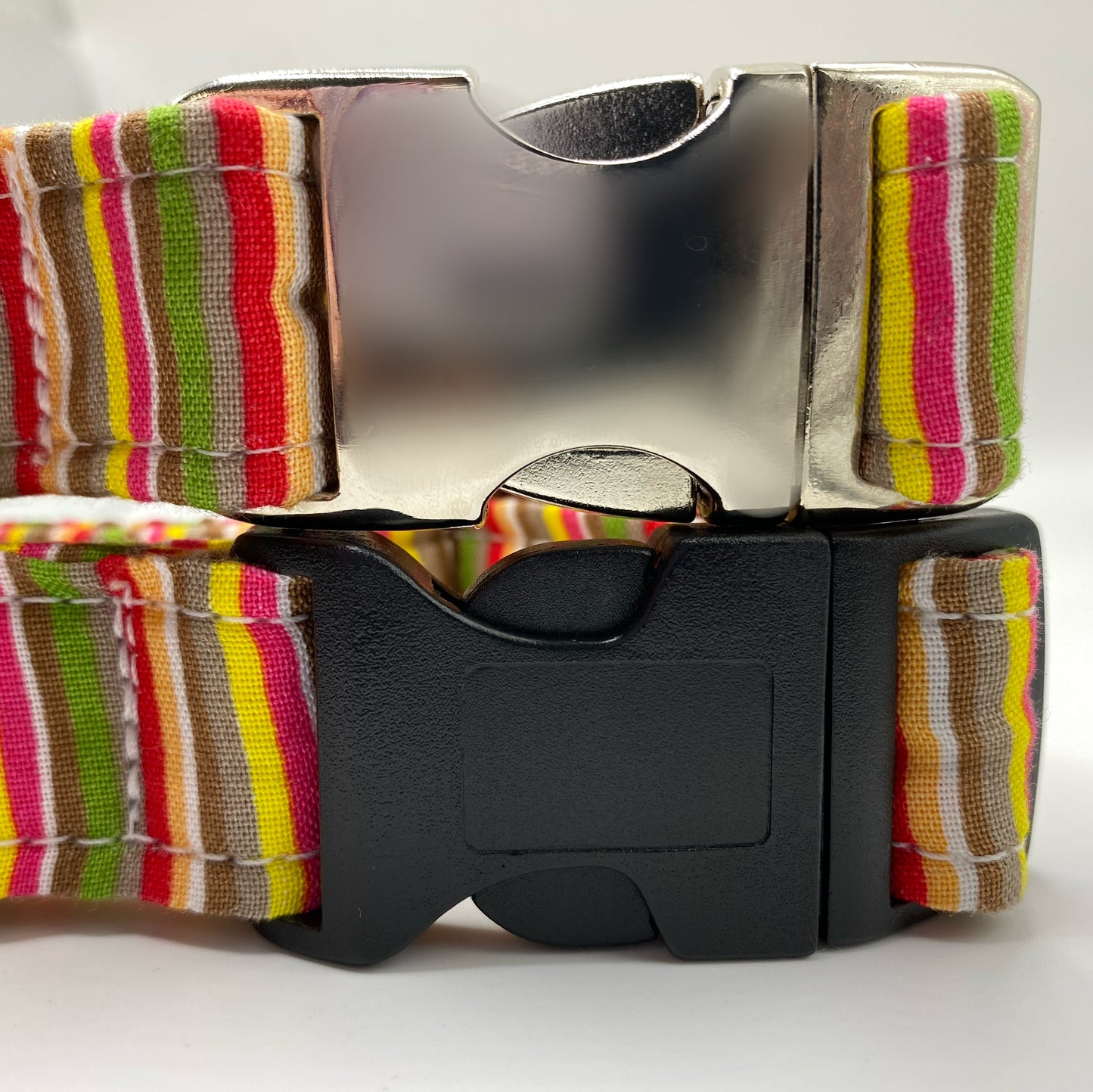 Candy Stripes Dog Collar