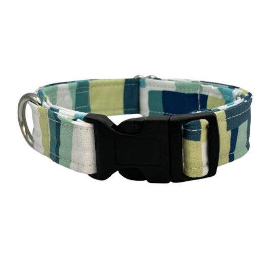 Bauhaus Blocks Dog Collar