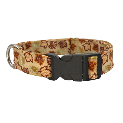 Autumn Leaves Dog Collar