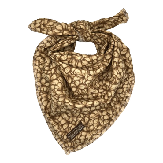 Latte Blooms Bandana