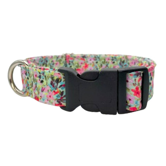 Wild Flowers Dog Collar