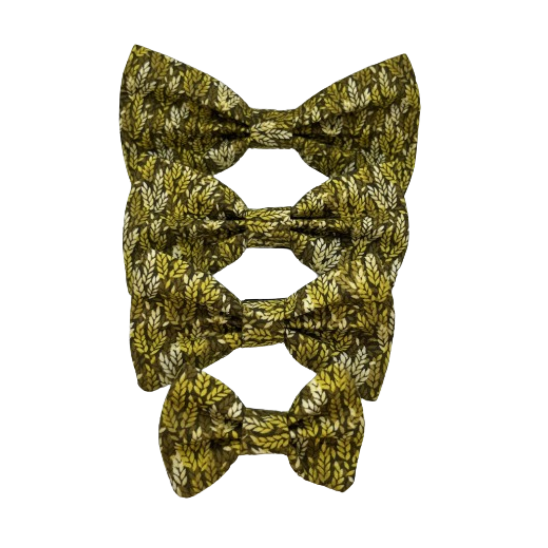 Wheat Fields Interchangeable Bow Tie