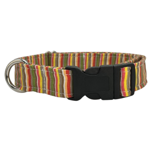 Candy Stripes Dog Collar