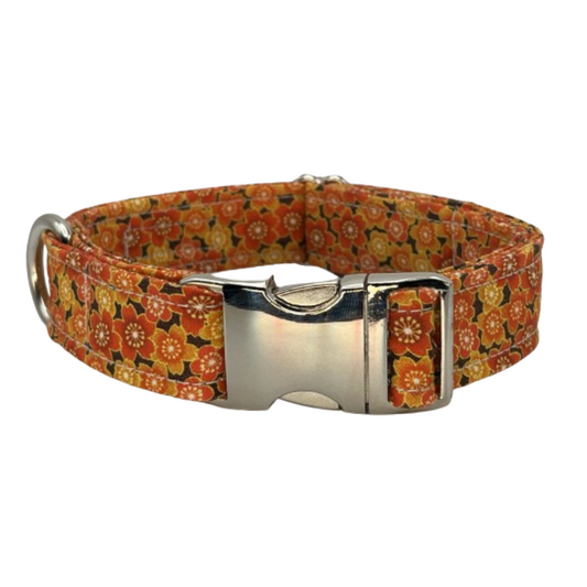 Tiny Flowers Dog Collar