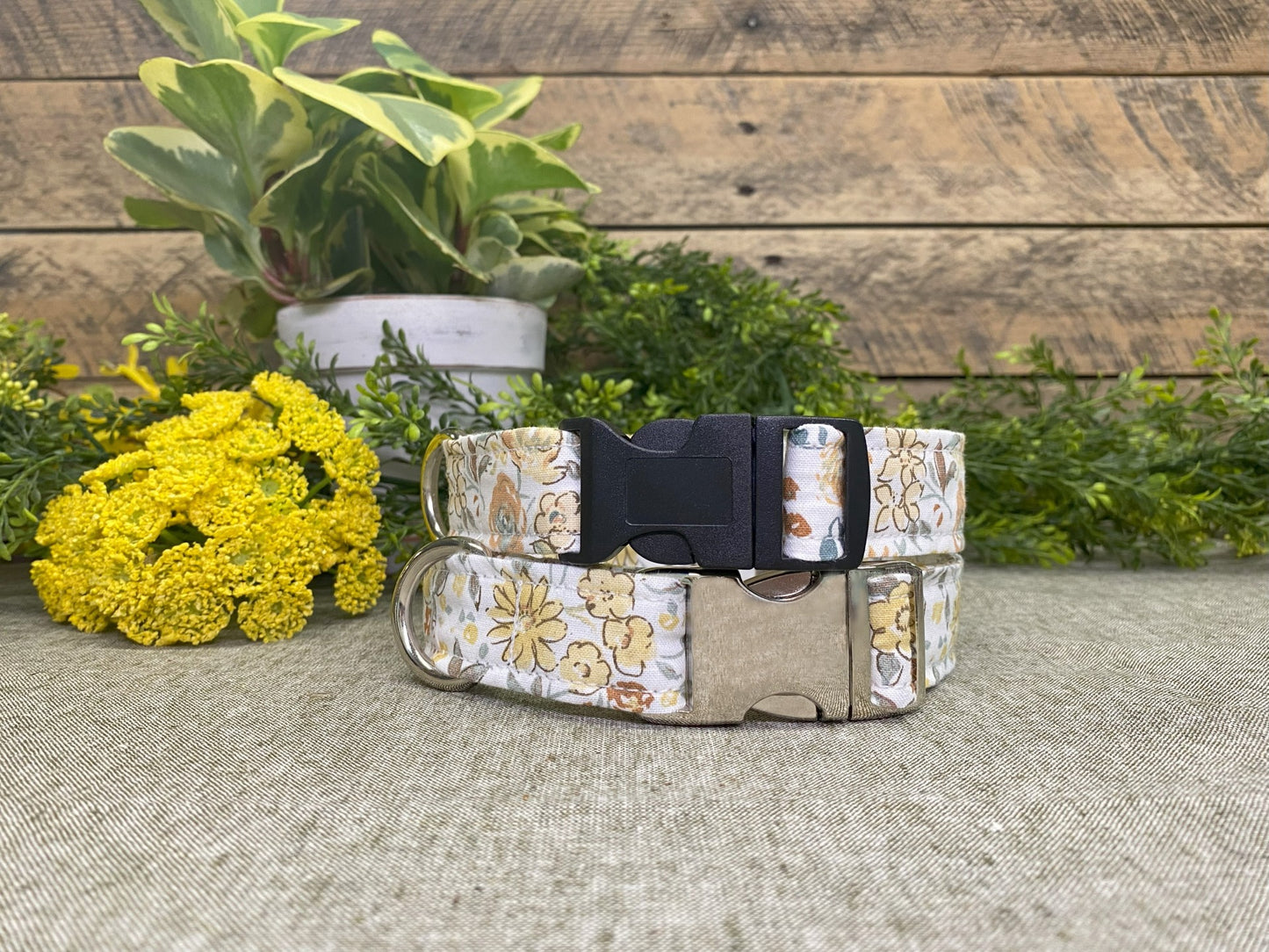 Basket of Posies Dog Collar