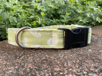 Green Apple Dog Collar