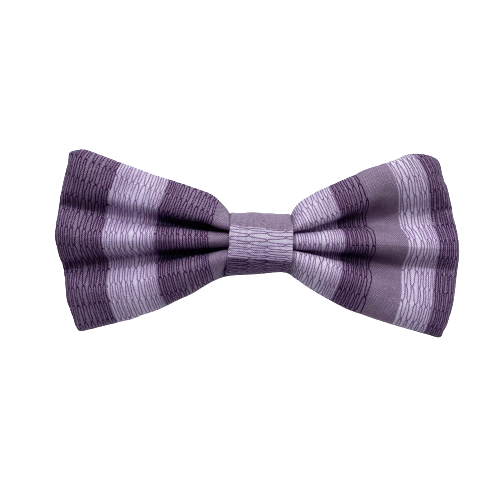 Hazy Purple Interchangeable Bow Tie