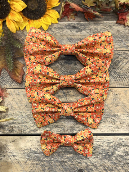 Tiny Flowers Interchangeable Bow Tie