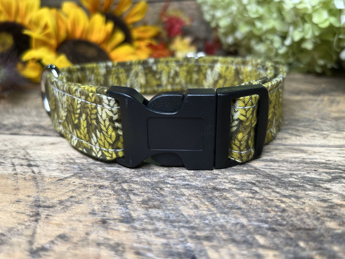 Wheat Fields Dog Collar