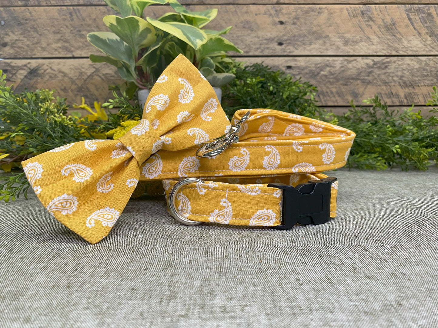 Golden Bandana Interchangeable Bow Tie