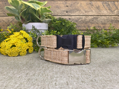 Woven Basket Dog Collar