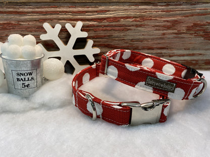 Snowballs Dog Collar