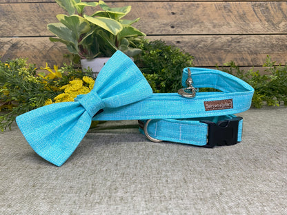 Tropical Water Interchangeable Bow Tie